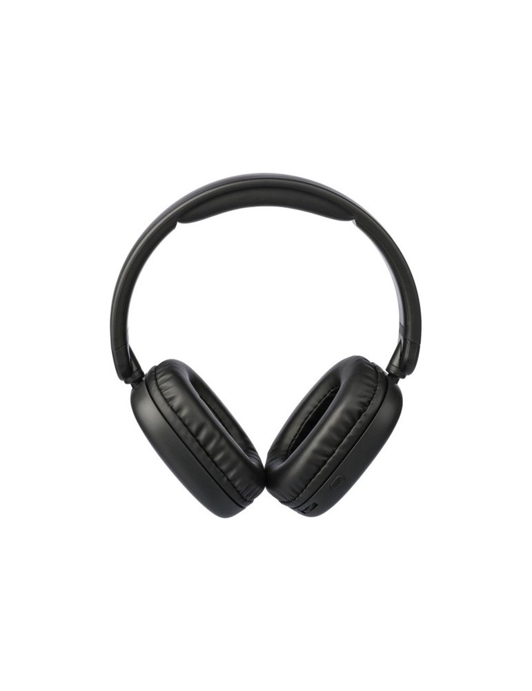 Casque audio publicitaire en ABS - Janice Matières : ABS Couleurs : noir cadeau client original