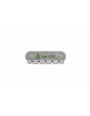 Support de câble publicitaire  Brandcharger Cabledock Matières : carton Couleurs : gris impression haute définition