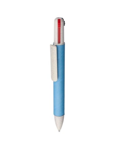 Stylo à bille personnalisé en carton recyclé Debra Matières : papier recyclé Couleurs : rouge personnalisation sur mesure