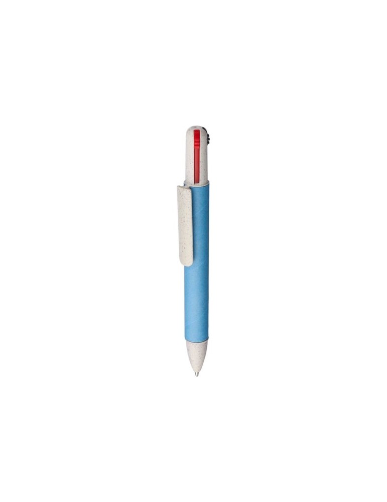 Stylo à bille personnalisé en carton recyclé Debra Matières : papier recyclé Couleurs : vert objet promo petit budget