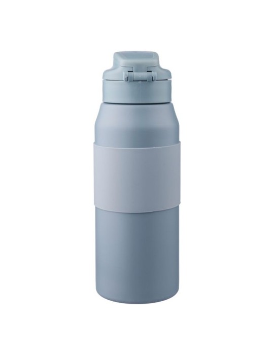 Gourde isotherme personnalisée en acier inoxydable de 800 ml Katie Matières : acier inoxydable Couleurs : bleu objet promo petit
