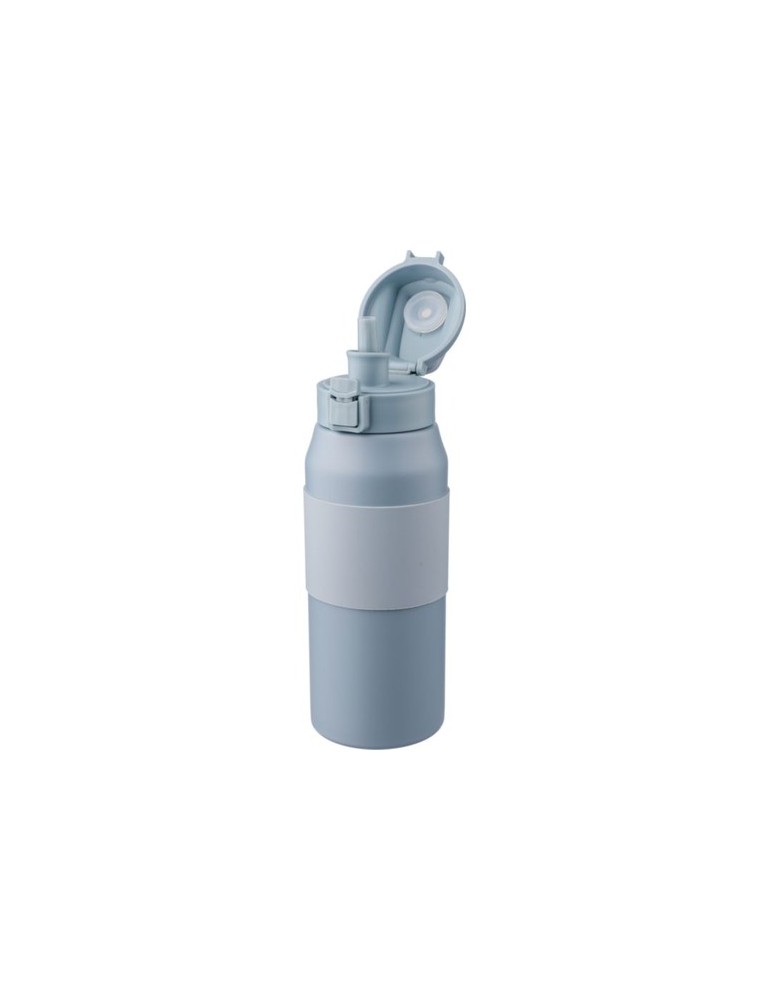 Gourde isotherme personnalisée en acier inoxydable de 800 ml Katie Matières : acier inoxydable Couleurs : bleu goodies publicita
