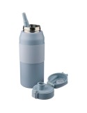 Gourde isotherme personnalisée en acier inoxydable de 800 ml Katie Matières : acier inoxydable Couleurs : bleu cadeau client ori