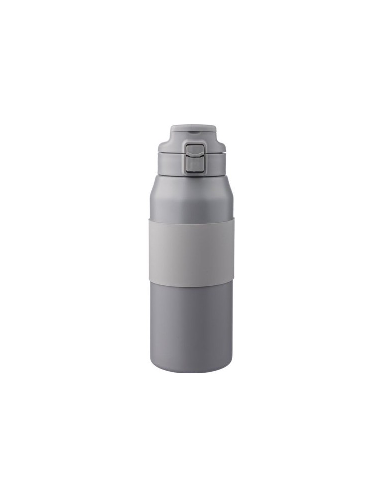 Gourde isotherme personnalisée en acier inoxydable de 800 ml Katie Matières : acier inoxydable Couleurs : gris cadeau entreprise