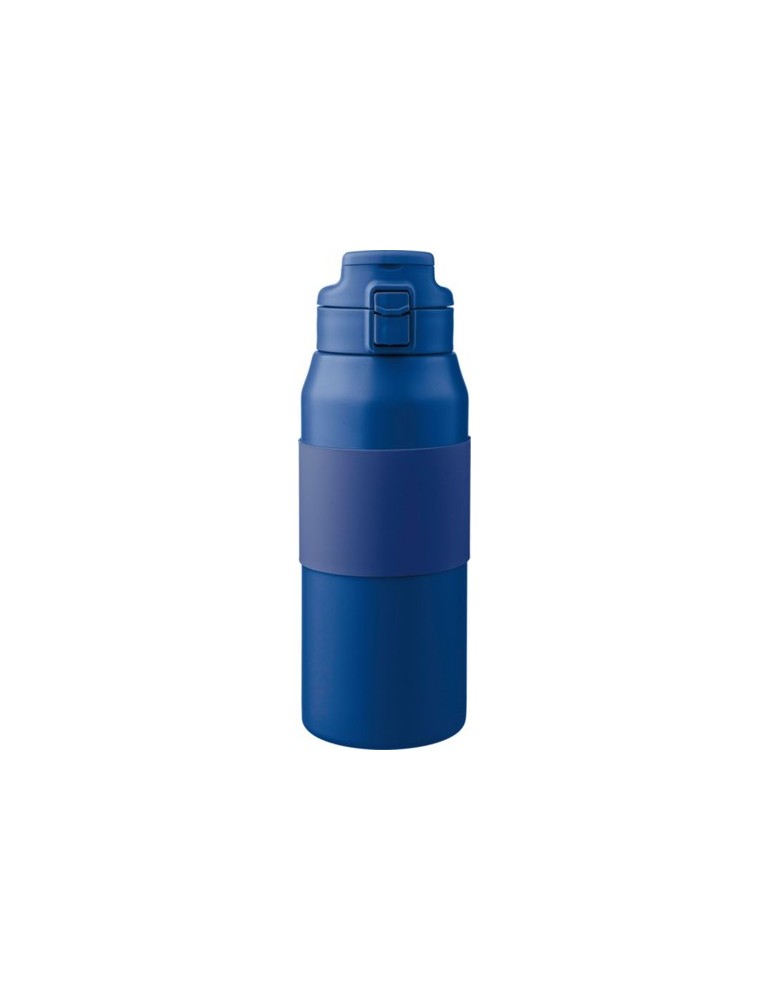 Gourde isotherme personnalisée en acier inoxydable de 800 ml Katie Matières : acier inoxydable Couleurs : gris cadeau affaires é