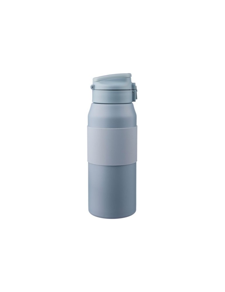 Gourde isotherme personnalisée en acier inoxydable de 800 ml Katie Matières : acier inoxydable Couleurs : gris livraison express