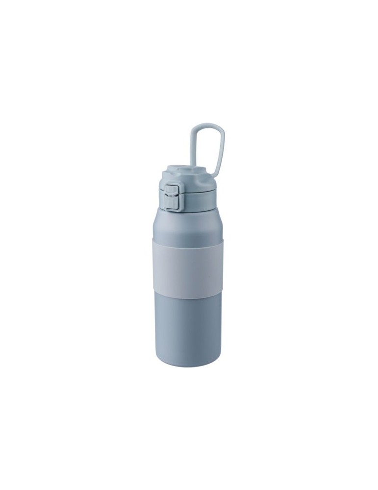 Gourde isotherme personnalisée en acier inoxydable de 800 ml Katie Matières : acier inoxydable Couleurs : gris goodies publicita