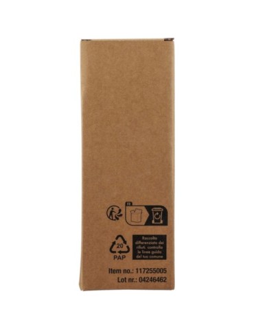 Gourde isotherme personnalisée en acier inoxydable de 800 ml Katie Matières : acier inoxydable Couleurs : noir marquage couleur 