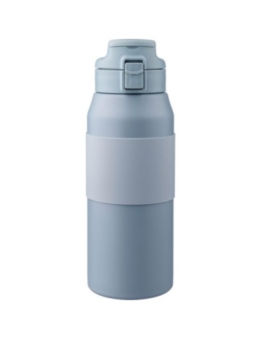 Gourde isotherme personnalisée en acier inoxydable de 800 ml Katie Matières : acier inoxydable Couleurs : bleu pastel goodies pu
