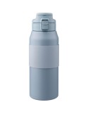 Gourde isotherme personnalisée en acier inoxydable de 800 ml Katie Matières : acier inoxydable Couleurs : bleu pastel goodies pu