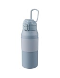 Gourde isotherme personnalisée en acier inoxydable de 800 ml Katie Matières : acier inoxydable Couleurs : bleu pastel marquage l