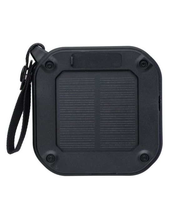 Enceinte sans fil  d'extérieur en ABS recyclé - Lois Matières : ABS recyclé Couleurs : noir personnalisable avec votre logo