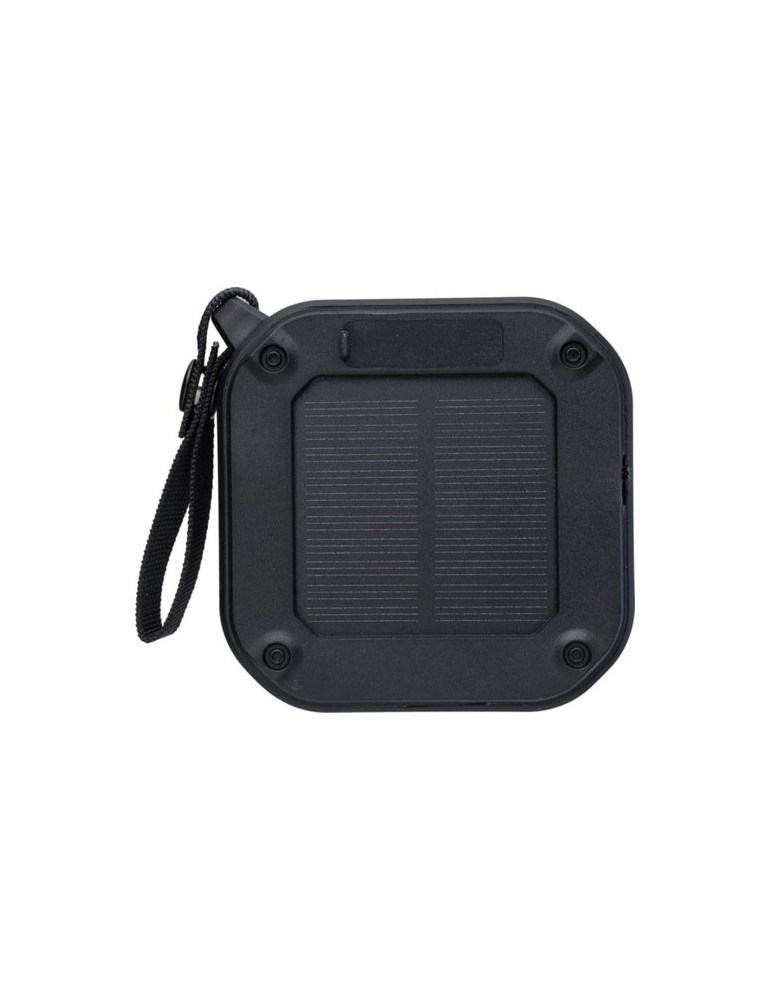 Enceinte sans fil  d'extérieur en ABS recyclé - Lois Matières : ABS recyclé Couleurs : noir cadeau entreprise pas cher