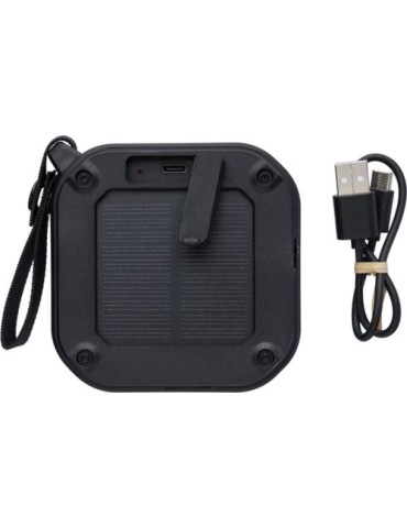 Enceinte sans fil  d'extérieur en ABS recyclé - Lois Matières : ABS recyclé Couleurs : noir marquage laser ultra précis