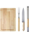 Set personnalisé de barbecue avec accessoires Kathleen Matières : bois Couleurs : noir personnalisable avec votre logo