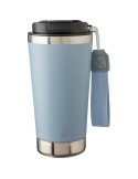 Mug isotherme  en acier inoxydable recyclé Kayla Matières : polyester Couleurs : bleu pastel
