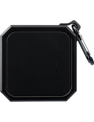 Enceinte sans fil publicitaire en ABS recyclé Lori Matières : ABS Couleurs : noir
