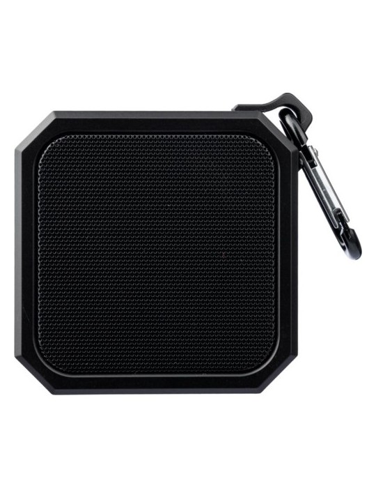 Enceinte sans fil publicitaire en ABS recyclé Lori Matières : ABS Couleurs : noir