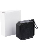 Enceinte sans fil publicitaire en ABS recyclé Lori Matières : ABS Couleurs : noir personnalisation rapide en France
