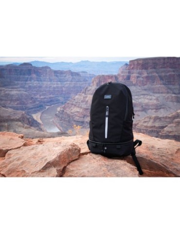 Sac à dos personnalisé  Brandcharger Nomad Matières : polyester Couleurs : noir livraison express 24h 48h
