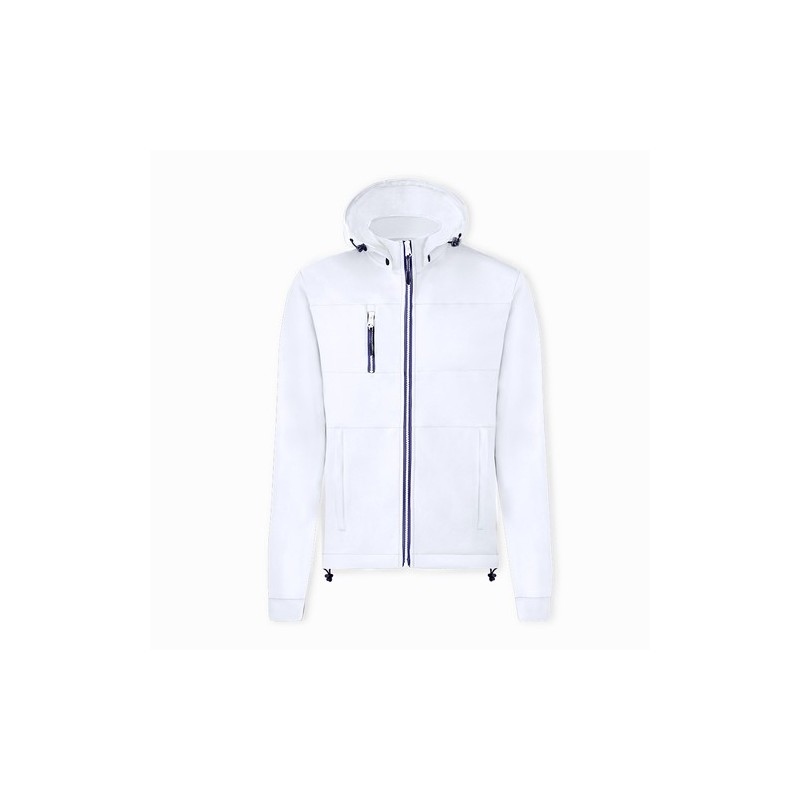 Veste Softshell Personnalisée Confortable et Stylée Grechel pas cher Matières : polyester Taille textile : XS Couleurs : blanc o
