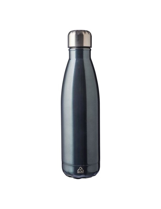 Gourde  en acier inoxydable recyclé de 650 ml personnalisée Cliff Matières : acier inoxydable Couleurs : rouge objet promotionne