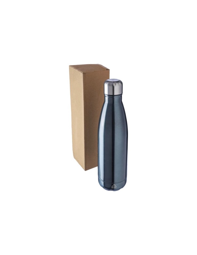 Gourde simple paroi en acier inoxydable recyclé de 650 ml Cliff écologique personnalisé