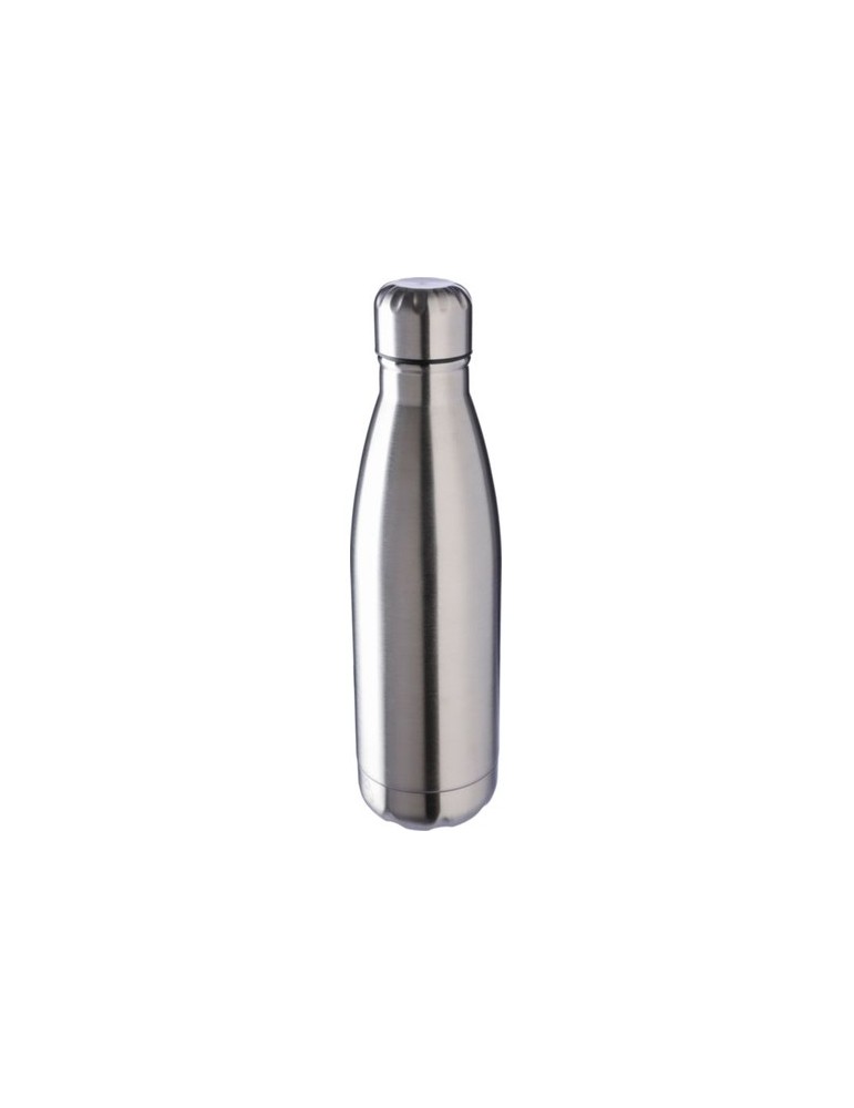 Gourde  en acier inoxydable recyclé de 650 ml personnalisée Cliff Matières : acier inoxydable Couleurs : bleu objet publicitaire