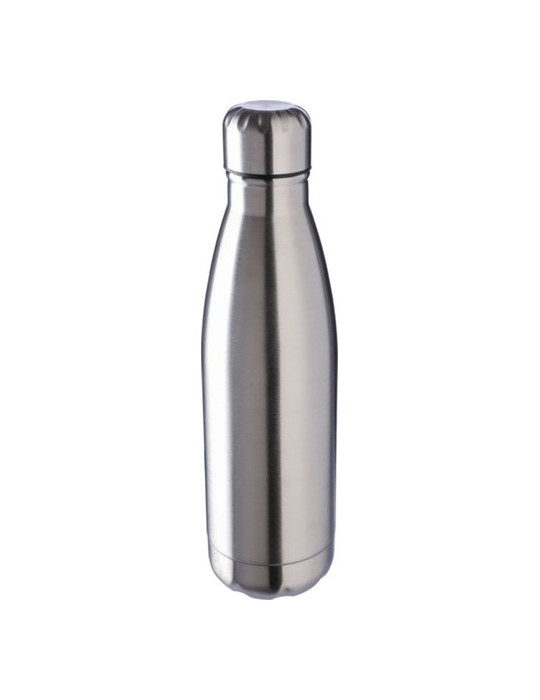 Gourde  en acier inoxydable recyclé de 650 ml personnalisée Cliff Matières : acier inoxydable Couleurs : bleu objet publicitaire