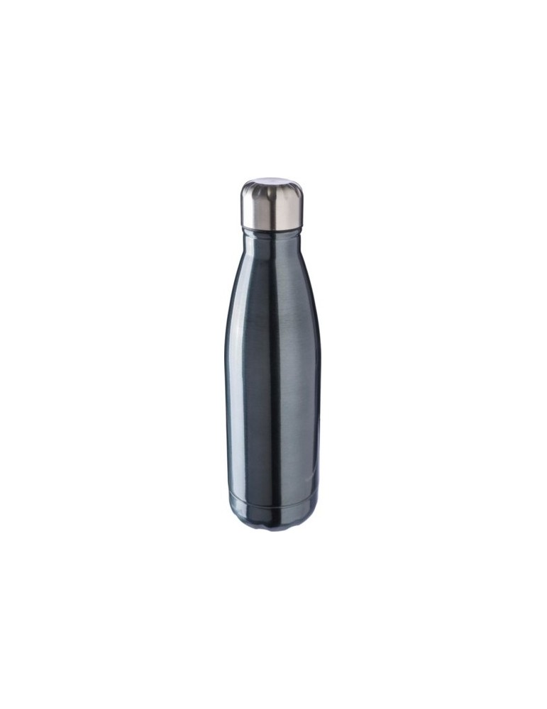 Gourde  en acier inoxydable recyclé de 650 ml personnalisée Cliff Matières : acier inoxydable Couleurs : bleu objet publicitaire