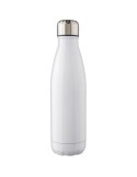 Gourde  en acier inoxydable recyclé de 650 ml personnalisée Cliff Matières : acier inoxydable Couleurs : blanc marquage laser ul