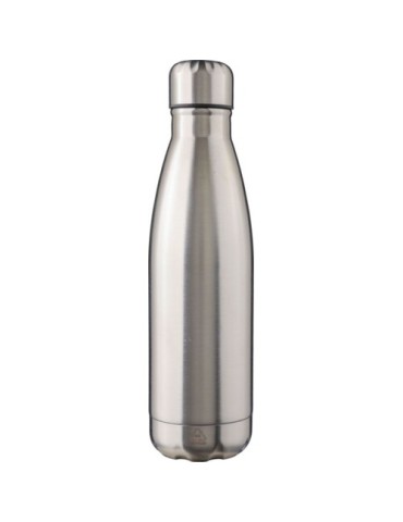 Gourde  en acier inoxydable recyclé de 650 ml personnalisée Cliff Matières : acier inoxydable Couleurs : blanc goodies personnal