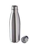 Gourde  en acier inoxydable recyclé de 650 ml personnalisée Cliff Matières : acier inoxydable Couleurs : noir objet promo petit 