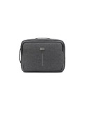 Sacoche personnalisée hybride  pour ordinateur portable de 16'' Brandcharger Spectre Matières : polyester Couleurs : gris