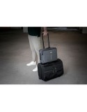 Sacoche personnalisée hybride  pour ordinateur portable de 16'' Brandcharger Spectre Matières : polyester Couleurs : gris person