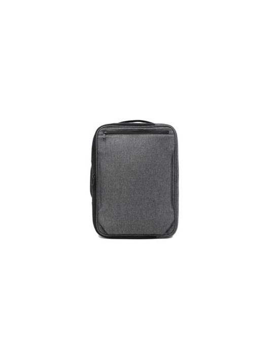 Sacoche personnalisée hybride  pour ordinateur portable de 16'' Brandcharger Spectre Matières : polyester Couleurs : gris goodie