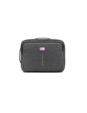 Sacoche personnalisée hybride  pour ordinateur portable de 16'' Brandcharger Spectre Matières : polyester Couleurs : gris impres