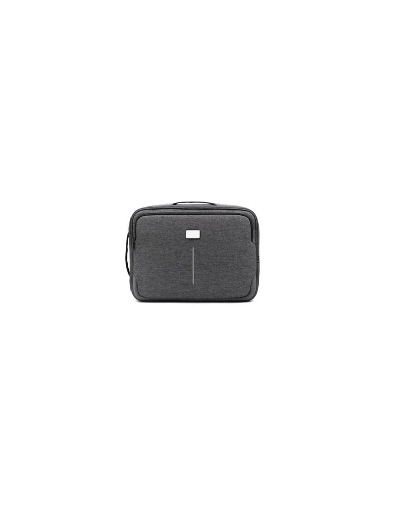 Sacoche personnalisée hybride  pour ordinateur portable de 16'' Brandcharger Spectre Matières : polyester Couleurs : gris marqua