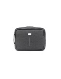 Sacoche personnalisée hybride  pour ordinateur portable de 16'' Brandcharger Spectre Matières : polyester Couleurs : gris marqua