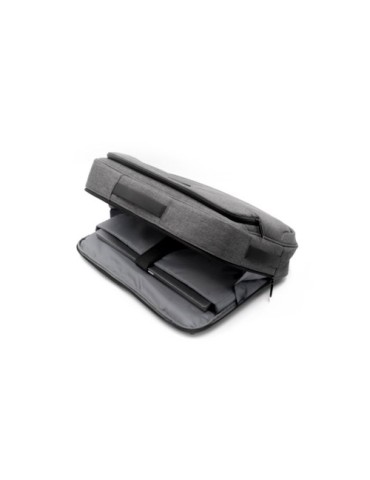 Sacoche personnalisée hybride  pour ordinateur portable de 16'' Brandcharger Spectre Matières : polyester Couleurs : gris person