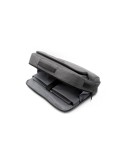 Sacoche personnalisée hybride  pour ordinateur portable de 16'' Brandcharger Spectre Matières : polyester Couleurs : gris person