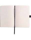 Carnet A5 personnalisé  en canne à sucre Friedrich Matières : carton Couleurs : noir impression haute définition