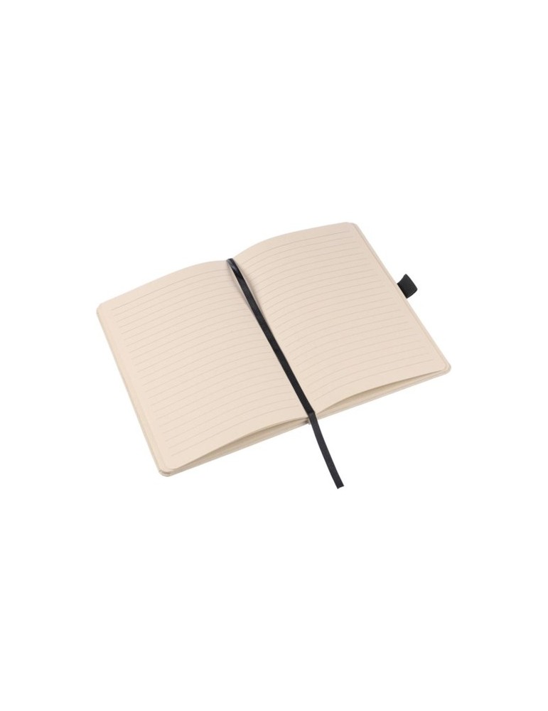 Carnet A5 personnalisé  en canne à sucre Friedrich Matières : carton Couleurs : noir cadeau collaborateur premium