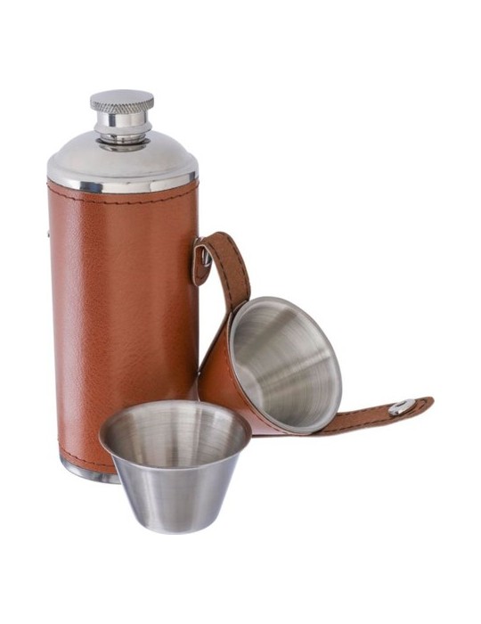 Gourde de 230 ml en acier inoxydable recyclé Brock écologique personnalisé