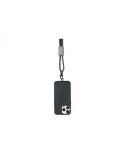 Lanyard publicitaire personnalisé Brandcharger Matières : polyester Couleurs : gun