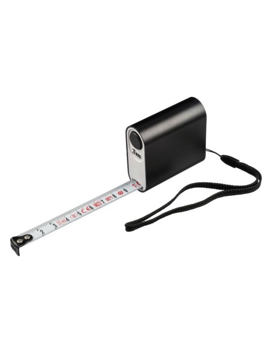 Mètre-ruban de 3 m en aluminium Frances Personnalisé