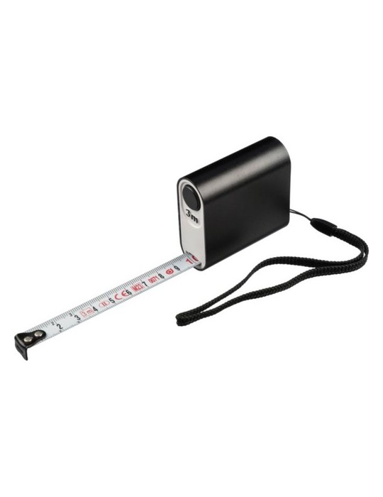 Mètre-ruban de 3 m en aluminium Frances Personnalisé