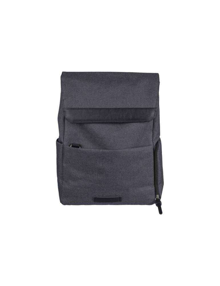 Sac à dos personnalisé en polyester 600D pour ordinateur portable 15'' Dennis Matières : polyester Couleurs : noir