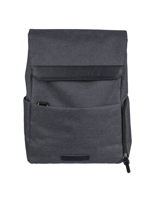 Sac à dos personnalisé en polyester 600D pour ordinateur portable 15'' Dennis Matières : polyester Couleurs : noir