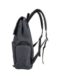 Sac à dos personnalisé en polyester 600D pour ordinateur portable 15'' Dennis Matières : polyester Couleurs : noir marquage lase
